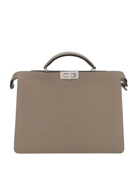 fendi peekaboo medium tote|fendi men's peekaboo bag.